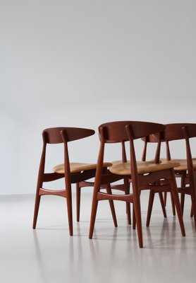 Model CH33 Dining Chairs by Carl Hansen & Sons for Hans J. Wegner, Denmark, 1957, Set of 6-WRF-1722077