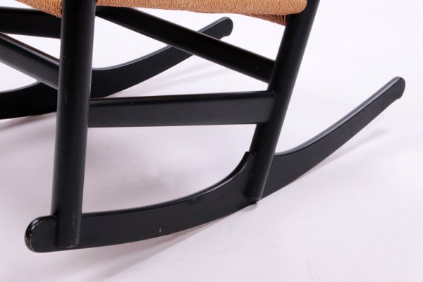 Model Ch45 Rocking Chair Design by Hans. J. Wegner, Denmark, 1960s-EZZ-1377335