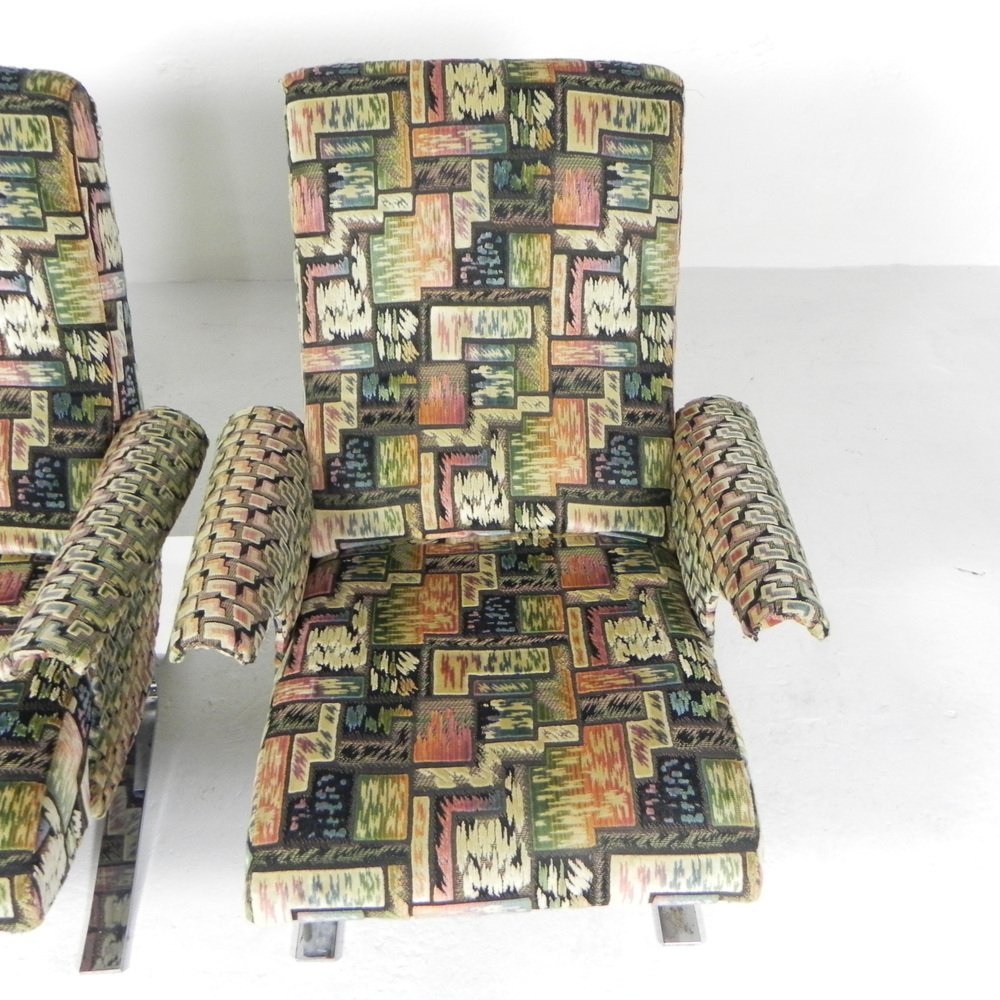 Model Copenhagen Armchairs by Francois Letourneur, 1960s, Set of 2