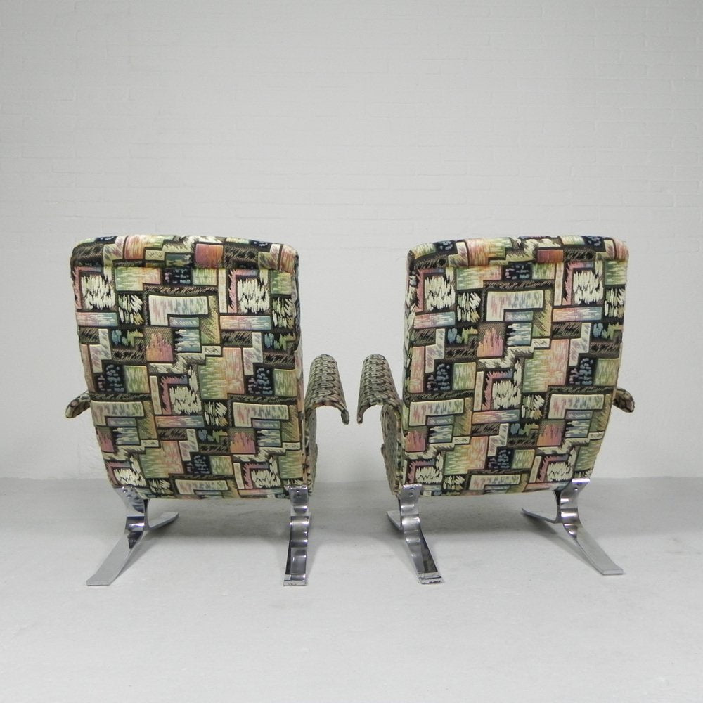 Model Copenhagen Armchairs by Francois Letourneur, 1960s, Set of 2