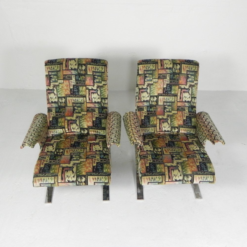 Model Copenhagen Armchairs by Francois Letourneur, 1960s, Set of 2