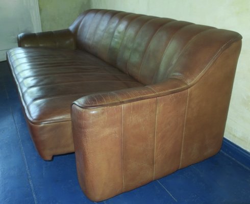 Model DS44 3-Seater Sofa in Buffalo Leather from de Sede, 1970s-ED-2035058