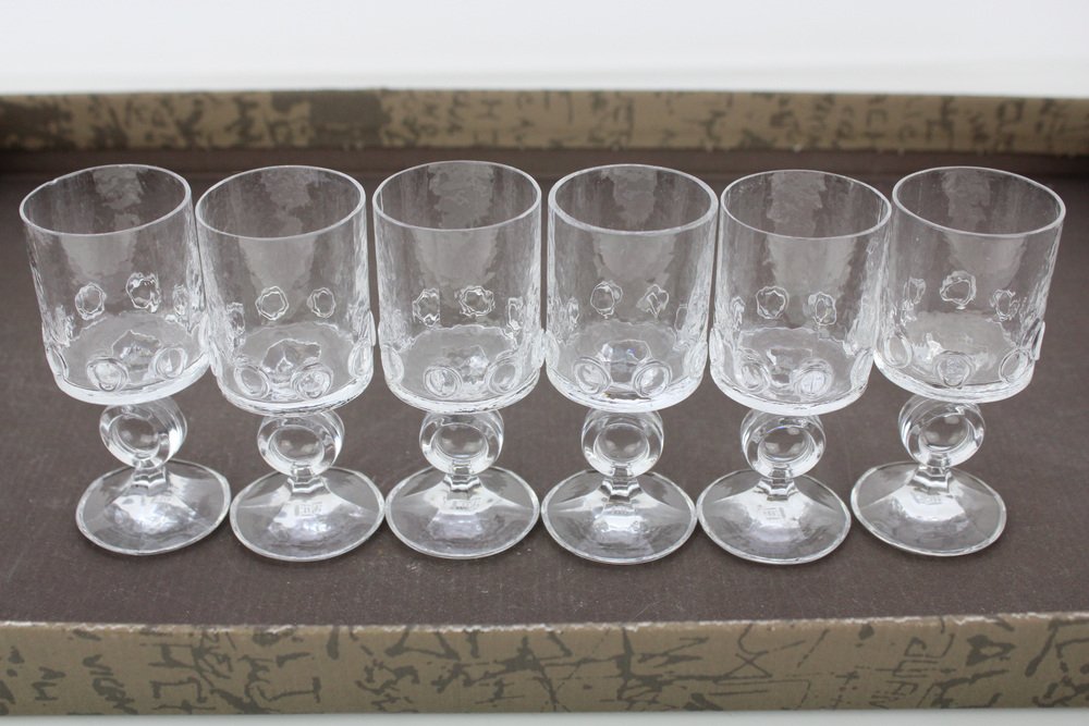 Model Evergreen Drinking Glasses from Riedel, 1960s, Set of 6