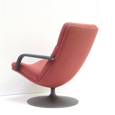 Model F142 Lounge Chair in Pink Upholstery by Geoffrey Harcourt for Artifort, 1970s-XID-1785340