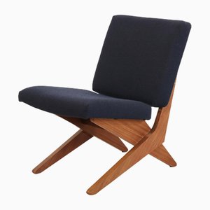 Model FB18 Scissor Armchair in Teak by Jan Van Grunsven for Pastoe, 1950s-BQ-2042277