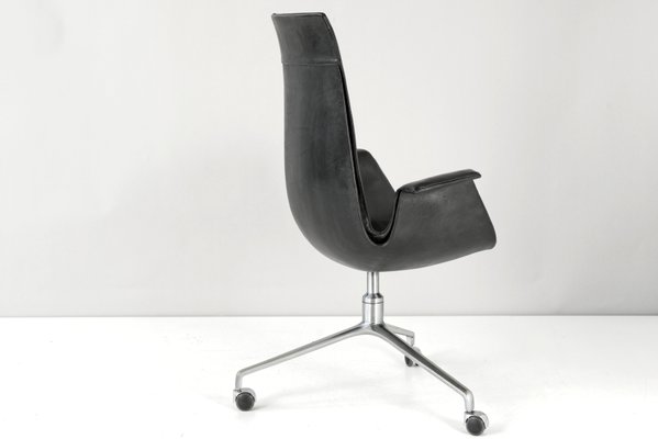 Model Fk 6725 High Back Tulip Chair by Fabricius Kastholm for Kill International, 1964-LOB-833429