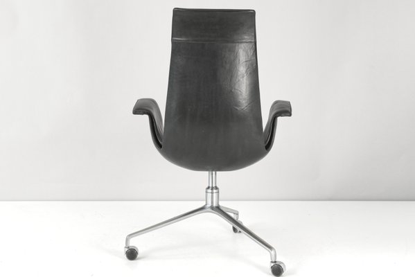 Model Fk 6725 High Back Tulip Chair by Fabricius Kastholm for Kill International, 1964-LOB-833429