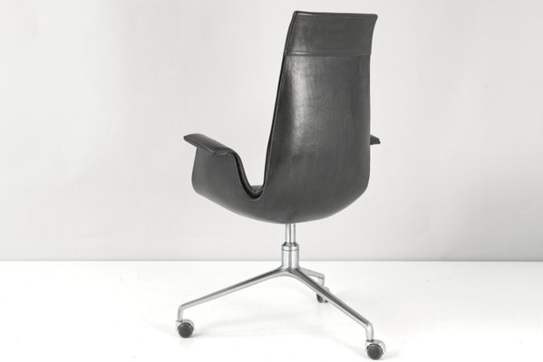 Model Fk 6725 High Back Tulip Chair by Fabricius Kastholm for Kill International, 1964-LOB-833429