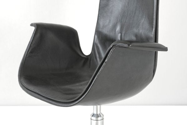 Model Fk 6725 High Back Tulip Chair by Fabricius Kastholm for Kill International, 1964-LOB-833429