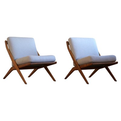 Model Frisco/5-156 Armchairs attributed to Folke Ohlsson for Bodafors, 1960s, Set of 2-MXF-1446925