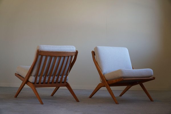 Model Frisco/5-156 Armchairs attributed to Folke Ohlsson for Bodafors, 1960s, Set of 2-MXF-1446925