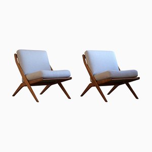 Model Frisco/5-156 Armchairs attributed to Folke Ohlsson for Bodafors, 1960s, Set of 2-MXF-1446925