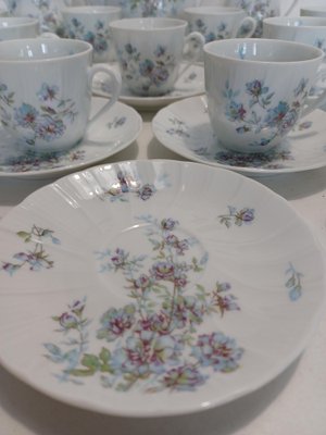 Model Gabrielle Limoges Porcelain Coffee Service Set from Bernardaud, Set of 23-EHL-1293007