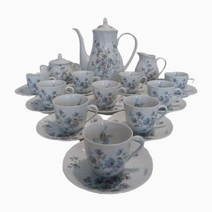 Model Gabrielle Limoges Porcelain Coffee Service Set from Bernardaud, Set of 23-EHL-1293007