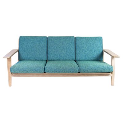 Model GE290 3 Seater Sofa in Oak by Hans J. Wegner for Getama, 1960s-UY-980658