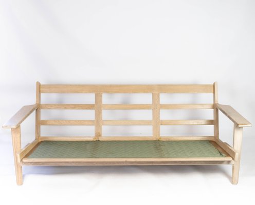 Model GE290 3 Seater Sofa in Oak by Hans J. Wegner for Getama, 1960s-UY-980658