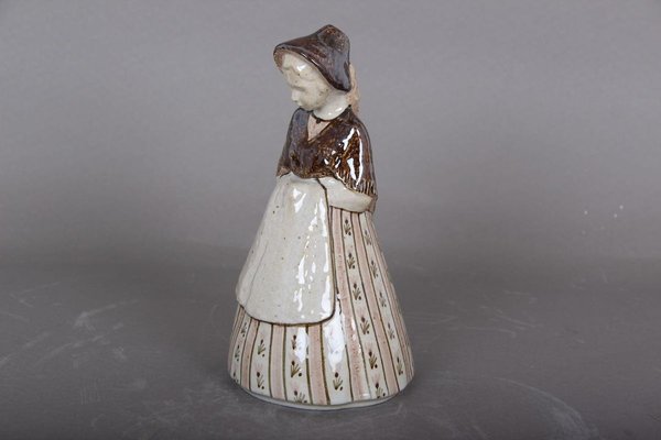 Model Girl 205/5 JC Earthenware Ceramic by Gudrun Meedom for Bing & Grondahl, 1960s-DQ-777946