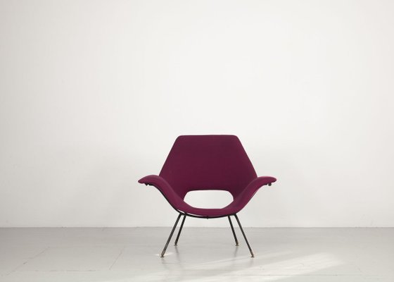 Model Golden Lounge Chair by Augusto Bozzi for Fratelli Saporiti, 1958-AA-831506