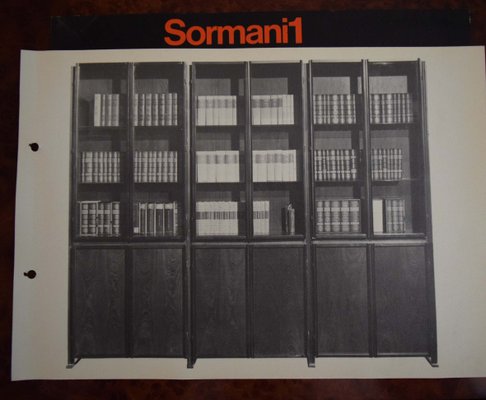 Model GS Modular Cabinets by Gianni Songia for Sormani, Italy, 1960s, Set of 4-WF-1438577