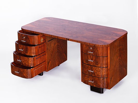 Model H-178 Desk by Jindrich Halabala for Up Zavody, 1930s-TW-1362229