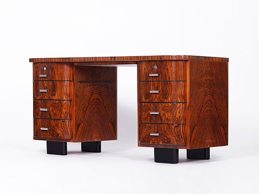 Model H-178 Desk by Jindrich Halabala for Up Zavody, 1930s-TW-1362229