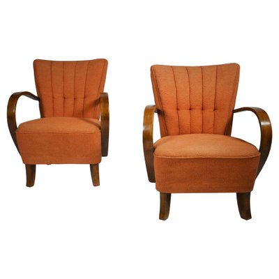 Model H-237 Armchairs by Jindřich Halabala, Set of 2-TZ-995211