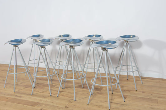 Model Jamaica Bar Stools by Pepe Cortés for Amat, 1990s, Set of 8