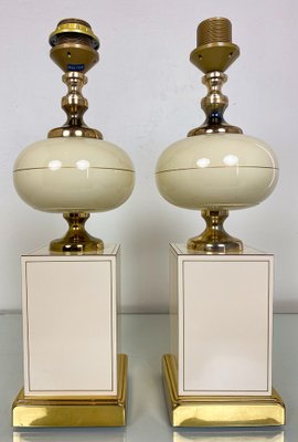 Model Jenning Table Lamps from Maison Le Dauphin, France, 1970s, Set of 2-WZZ-1764704