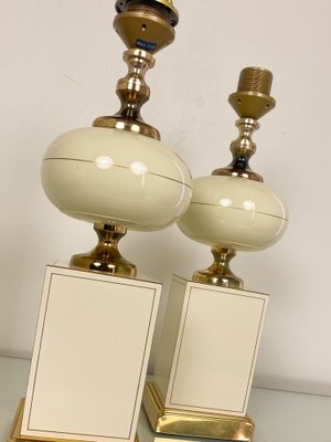 Model Jenning Table Lamps from Maison Le Dauphin, France, 1970s, Set of 2-WZZ-1764704