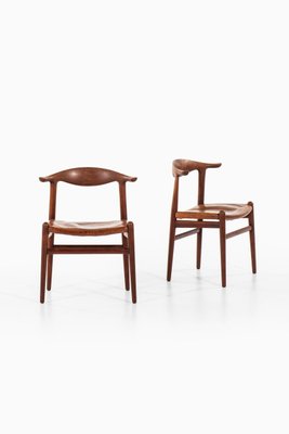 Model JH-505 Cowhorn Chairs by Hans J. Wegner for Johannes Hansen, 1952, Set of 4-SC-799526