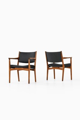 Model Jh-525 Armchairs by Hans Wegner for Johannes Hansen, Denmark, Set of 4-SC-948011