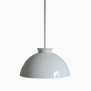 Model KD6 White Glass Pendant Lamp by Achille & Pier Giacomo Castiglioni for Kartell, 1959-CC-560126