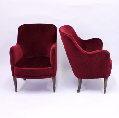 Model Konsert Lounge Chairs by Carl Malmsten, 1926, Set of 2-KQ-782653