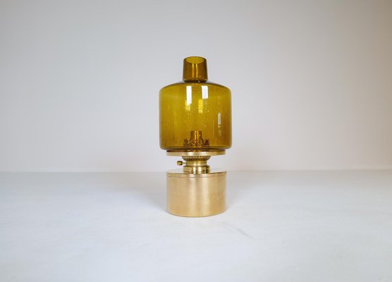 Model L-47 Oil Lamp in Brass and Glass by Hans-Agne Jakobsson for Markaryd, 1960s, Sweden-UYK-1181648