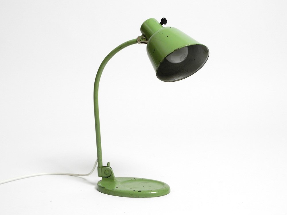 Model Matador Industrial Green Table Lamp by Christian Dell for Bünte & Remmler, 1930s