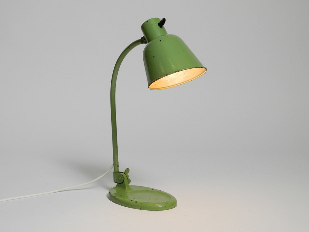 Model Matador Industrial Green Table Lamp by Christian Dell for Bünte & Remmler, 1930s