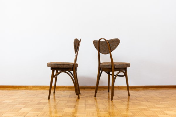 Model No. 124 Chairs attributed to Helena & Jerzy Kurmanowicz, Poland, 1960s, Set of 6-IXL-2018485