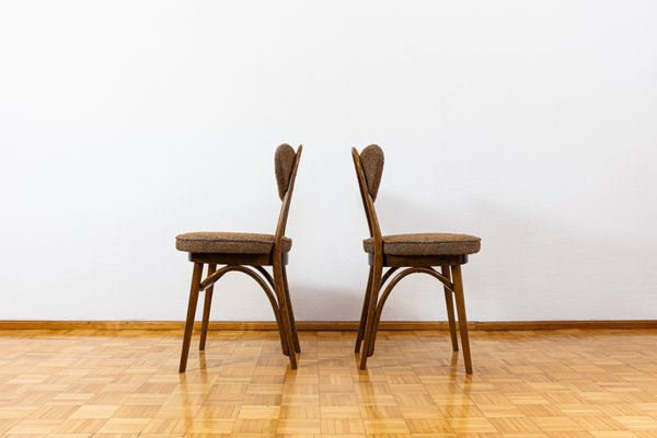 Model No. 124 Chairs attributed to Helena & Jerzy Kurmanowicz, Poland, 1960s, Set of 6-IXL-2018485