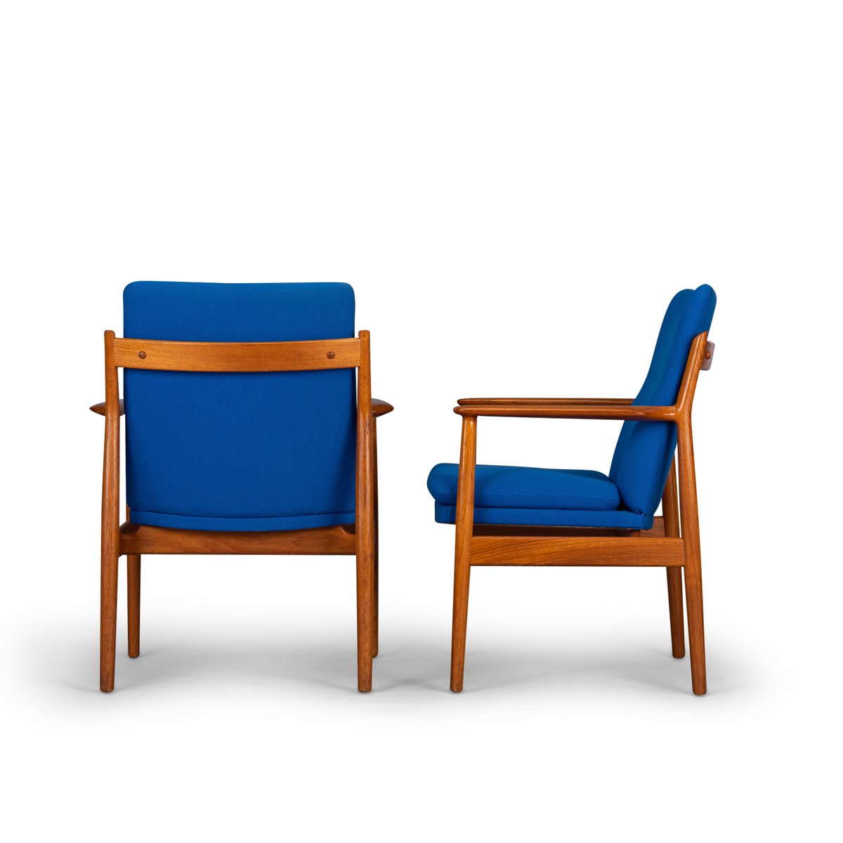 Model No. 341 Armchairs by Arne Vodder for Sibast, 1970s, Set of 2