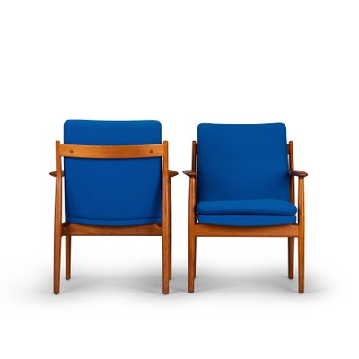 Model No. 341 Armchairs by Arne Vodder for Sibast, 1970s, Set of 2-GWD-1009316