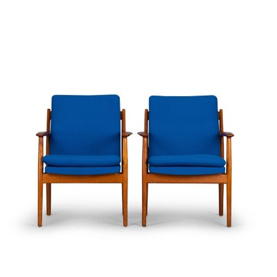 Model No. 341 Armchairs by Arne Vodder for Sibast, 1970s, Set of 2-GWD-1009316