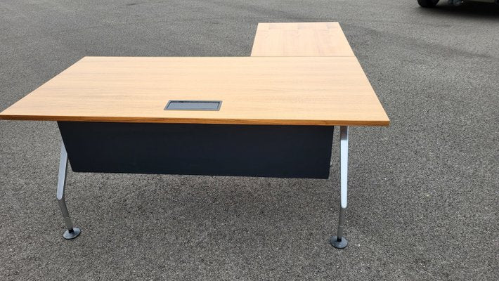 Model Nomos Desk with Modern Wood Top by Norman Foster for Vitra-QCI-2022911