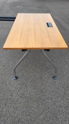 Model Nomos Desk with Modern Wood Top by Norman Foster for Vitra-QCI-2022911