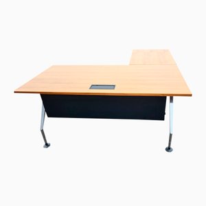 Model Nomos Desk with Modern Wood Top by Norman Foster for Vitra-QCI-2022911