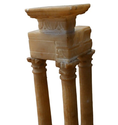 Model of the Temple of Vespasian in Alabaster