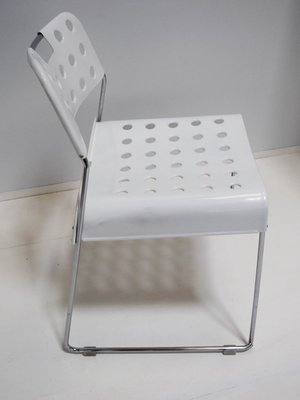 Model Omkstack Steel Chair by Rodney Kinsman for Bieffeplast, Italy, 1970s-WF-1088093