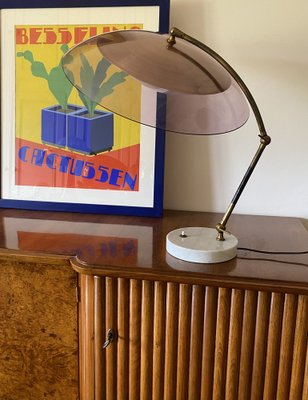 Model Orleans Dome Table Lamp from Stilux Milano, Italy, 1955-TXN-1748871