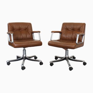 Model P 126 Office Chair by Osvaldo Borsani for Tecno-CJH-1776241