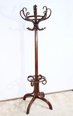 Model Parrot N ° 10.401 Coat Rack in Beech from Thonet, 1920s-RVK-1724895