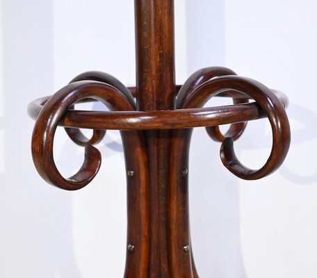 Model Parrot N ° 10.401 Coat Rack in Beech from Thonet, 1920s-RVK-1724895